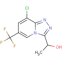 CAS:1823182-85-9 | PC48784 | 1-(8-Chloro-6-(trifluoromethyl)-[1,2,4]triazolo[4,3-a]pyridin-3-yl)ethanol