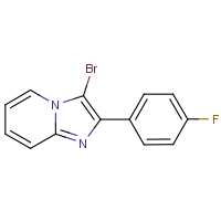 CAS: 158958-74-8 | PC48789 | 3-Bromo-2-(4-fluorophenyl)imidazo[1,2-a]pyridine