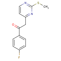 CAS: 217661-99-9 | PC48790 | 1-(4-Fluorophenyl)-2-(2-(methylthio)pyrimidin-4-yl)ethanone