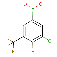 CAS: | PC48804 | 3-Chloro-4-fluoro-5-(trifluoromethyl)benzeneboronic acid