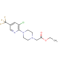 CAS: 338979-08-1 | PC4882 | Ethyl 2-{4-[3-chloro-5-(trifluoromethyl)pyridin-2-yl]piperazin-1-yl}acetate