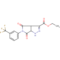 CAS:321522-08-1 | PC4886 | Ethyl 4,6-dioxo-5-[3-(trifluoromethyl)phenyl]-1,3a,4,5,6,6a-hexahydropyrrolo[3,4-c]pyrazole-3-carbox