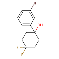 CAS: 2019978-43-7 | PC48925 | 1-(3-Bromophenyl)-4,4-difluorocyclohexan-1-ol