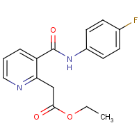 CAS: 338392-11-3 | PC4893 | Ethyl {3-[(4-fluorophenyl)carbamoyl]pyridin-2-yl}acetate