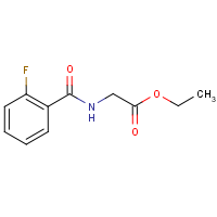CAS: 304657-05-4 | PC4897 | Ethyl 2-[(2-fluorobenzoyl)amino]acetate
