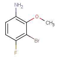 CAS: 1257535-12-8 | PC49008 | 3-Bromo-4-fluoro-2-methoxyaniline