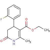 CAS: 303139-43-7 | PC4901 | Ethyl 4-(2-fluorophenyl)-2-methyl-6-oxo-1,4,5,6-tetrahydropyridine-3-carboxylate