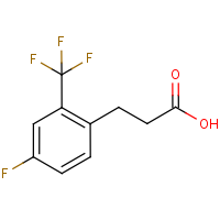 CAS:916420-73-0 | PC49072 | 3-[4-Fluoro-2-(trifluoromethyl)phenyl]propanoic acid