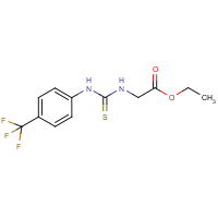 CAS:321433-99-2 | PC4909 | Ethyl 2-({[4-(trifluoromethyl)anilino]carbothioyl}amino)acetate