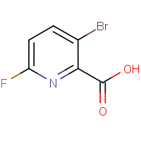 CAS: 1211589-43-3 | PC49090 | 3-Bromo-6-fluoropyridine-2-carboxylic acid