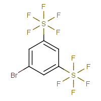 CAS: 432028-10-9 | PC49107 | 1,3-Bis(pentafluorosulphanyl)-5-bromobenzene