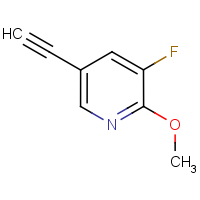 CAS:1211587-10-8 | PC49134 | 5-Ethynyl-3-fluoro-2-methoxypyridine