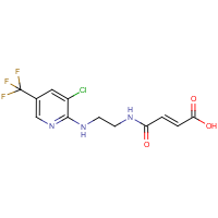 CAS:339096-60-5 | PC4914 | 4-{2-[3-Chloro-5-(trifluoromethyl)pyridin-2-ylamino]ethylamino}-4-oxobut-2-enoic acid