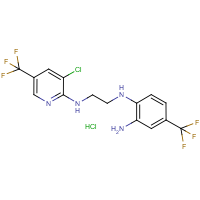 CAS: 317822-50-7 | PC4915 | 2-{2-[3-Chloro-5-(trifluoromethyl)pyridin-2-ylamino]ethyl}amino-5-(trifluoromethyl)aniline hydrochloride