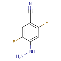 CAS: 129946-63-0 | PC49169 | 2,5-Difluoro-4-hydrazinobenzonitrile