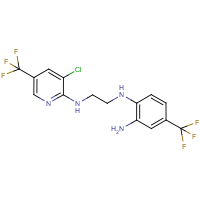 CAS: 478262-14-5 | PC4918 | 1-[3-Chloro-5-(trifluoromethyl)pyridin-2-ylamino]-2-[2-amino-4-(trifluoromethyl)anilino]ethane