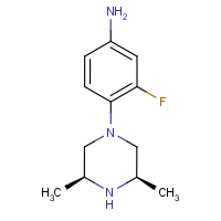 CAS: 943752-32-7 | PC49206 | 4-(cis-3,5-Dimethylpiperazin-1-yl)-3-fluoroaniline