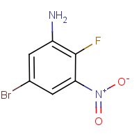 CAS: 1313588-93-0 | PC49220 | 5-Bromo-2-fluoro-3-nitroaniline