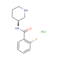 CAS:1322200-85-0 | PC49228 | 2-Fluoro-N-[(3S)-(piperidin-3-yl)]benzamide hydrochloride