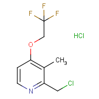CAS:127337-60-4 | PC49253 | 2-(Chloromethyl)-3-methyl-4-(2,2,2-trifluoroethoxy)pyridine hydrochloride