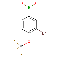 CAS: 2304634-32-8 | PC49293 | 3-Bromo-4-(trifluoromethoxy)benzeneboronic acid