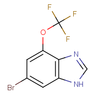 CAS:1417341-57-1 | PC49299 | 6-Bromo-4-(trifluoromethoxy)-1H-benzimidazole