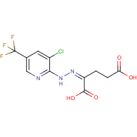 CAS:338422-72-3 | PC4932 | 2-[3-Chloro-5-(trifluoromethyl)pyridin-2-ylhydrazono]pentanedioic acid