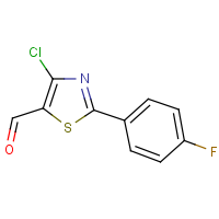 CAS: 499796-86-0 | PC49328 | 4-Chloro-2-(4-fluorophenyl)-1,3-thiazole-5-carboxaldehyde