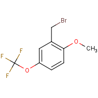CAS: 478484-53-6 | PC49330 | 2-Methoxy-5-(trifluoromethoxy)benzyl bromide