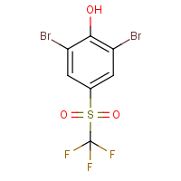 CAS:432-79-1 | PC49337 | 2,6-Dibromo-4-[(trifluoromethyl)sulphonyl]phenol