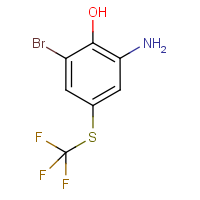 CAS:1432075-81-4 | PC49347 | 2-Amino-6-bromo-4-[(trifluoromethyl)thio]phenol