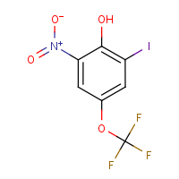 CAS:1820607-53-1 | PC49383 | 2-Iodo-6-nitro-4-(trifluoromethoxy)phenol