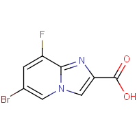 CAS:1260784-00-6 | PC49399 | 6-Bromo-8-fluoroimidazo[1,2-a]pyridine-2-carboxylic acid