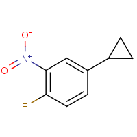 CAS: 769159-85-5 | PC49407 | 4-Cyclopropyl-1-fluoro-2-nitrobenzene