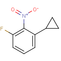 CAS: 2366994-61-6 | PC49408 | 1-Cyclopropyl-3-fluoro-2-nitrobenzene