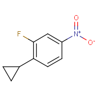 CAS: 2366994-63-8 | PC49410 | 1-Cyclopropyl-2-fluoro-4-nitrobenzene