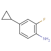 CAS: 893739-89-4 | PC49416 | 4-Cyclopropyl-2-fluoroaniline