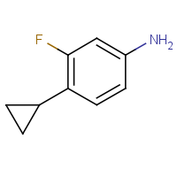 CAS: 1208083-48-0 | PC49420 | 4-Cyclopropyl-3-fluoroaniline