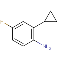 CAS: 1250966-57-4 | PC49422 | 2-Cyclopropyl-4-fluoroaniline