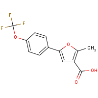 CAS:672930-56-2 | PC49430 | 2-Methyl-5-[4-(trifluoromethoxy)phenyl]-3-furoic acid
