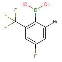 CAS: | PC49441 | [2-Bromo-4-fluoro-6-(trifluoromethyl)phenyl]boronic acid