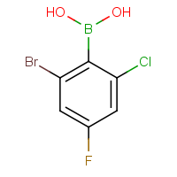 CAS:  | PC49442 | (2-Bromo-6-chloro-4-fluoro-phenyl)boronic acid