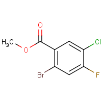 CAS:1502835-28-0 | PC49458 | Methyl 2-bromo-5-chloro-4-fluorobenzoate