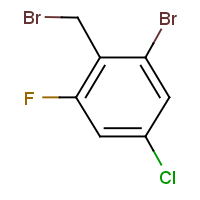 CAS: 2090554-83-7 | PC49476 | 2-Bromo-4-chloro-6-fluorobenzyl bromide