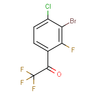 CAS:  | PC49479 | 1-(3-Bromo-4-chloro-2-fluorophenyl)-2,2,2-trifluoroethan-1-one