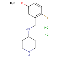 CAS:1322200-86-1 | PC49493 | 4-[(2-Fluoro-5-methoxybenzyl)amino]piperidine dihydrochloride