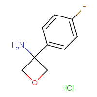 CAS:1260672-73-8 | PC49496 | 3-Amino-3-(4-fluorophenyl)oxetane hydrochloride
