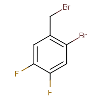 CAS: 647862-95-1 | PC49499 | 2-Bromo-4,5-difluorobenzyl bromide