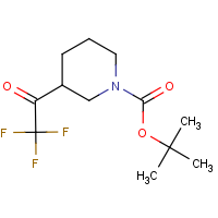 CAS: 884512-51-0 | PC49506 | 3-(Trifluoroacetyl)piperidine, N-BOC protected