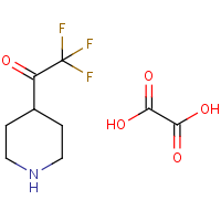 CAS: 1182349-50-3 | PC49508 | 4-(Trifluoroacetyl)piperidine oxalate